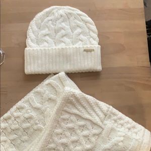 Michael Kors scarf and hat